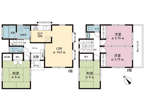中古戸建 秦野市堀西 小田急線渋沢駅 1,780万円