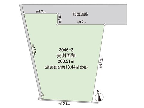 土地 町田市本町田 小田急線玉川学園前駅 2,580万円