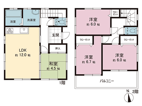 中古戸建 あきる野市牛沼 JR五日市線秋川駅 2,380万円