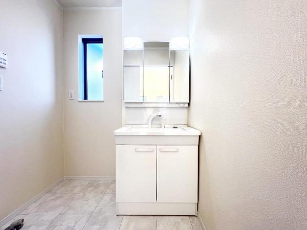 柏市花野井 戸建 洗面化粧台