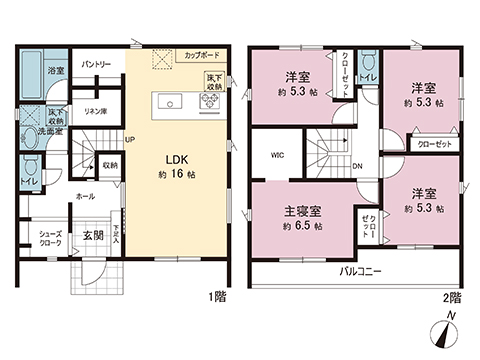 新築戸建 伊勢原市高森１丁目 小田急線愛甲石田駅 4,280万円