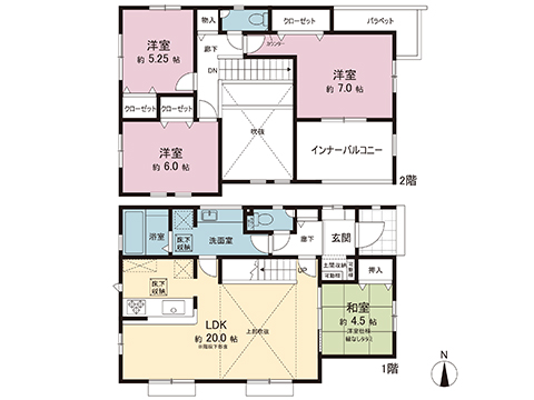 新築戸建 横浜市瀬谷区東野 相鉄本線瀬谷駅 6,780万円