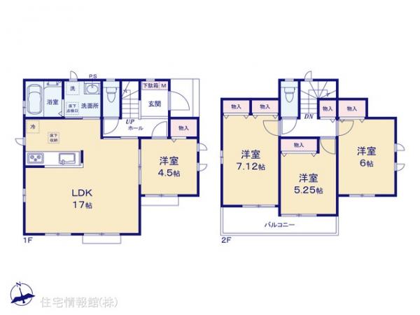 新築戸建 神奈川県横浜市泉区中田南４丁目12-7 横浜市営地下鉄ブルーライン中田駅 6,190万円