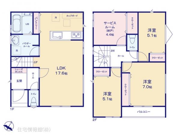 新築戸建 神奈川県横浜市青葉区恩田町1110 東急田園都市線長津田駅 5,790万円