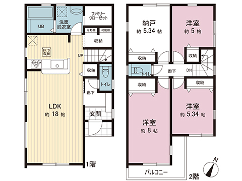 新築戸建 藤沢市石川６丁目 小田急江ノ島線湘南台駅 4,880万円