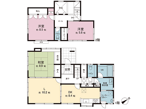 中古戸建 横浜市緑区三保町 JR横浜線中山駅 4,180万円