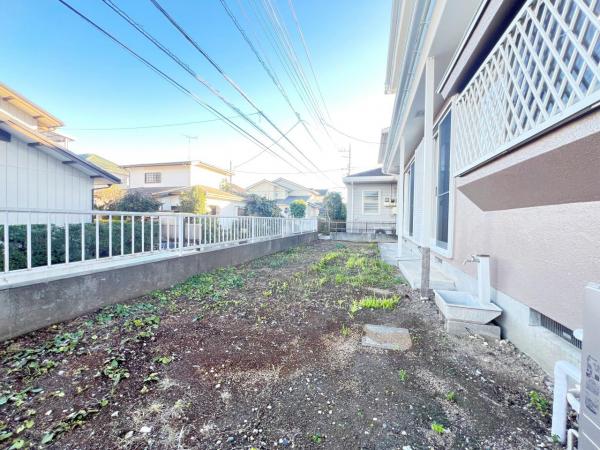 横浜市緑区三保町 中古戸建 庭