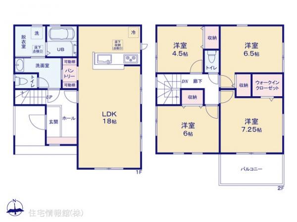 新築戸建 千葉県千葉市若葉区小倉台６丁目3-7 千葉都市モノレール小倉台駅 3,790万円