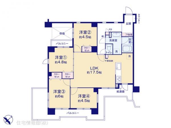 中古マンション 神奈川県相模原市中央区東淵野辺４丁目22-21 JR横浜線古淵駅 3,390万円