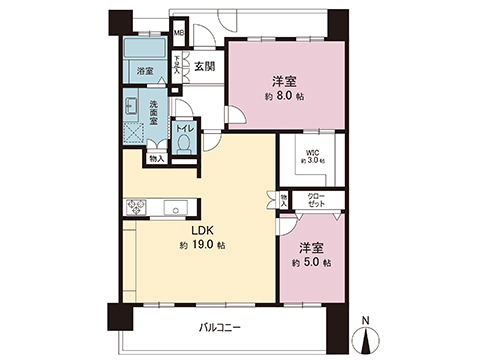 中古マンション 小金井市貫井南町３丁目 JR中央線武蔵小金井駅 7,199万円