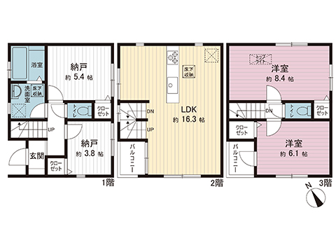 中古戸建 川越市旭町１丁目 JR川越線川越駅 2,880万円