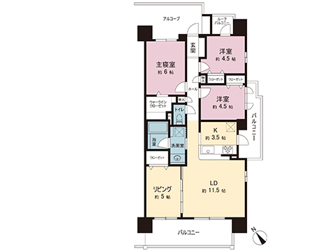 中古マンション 伊勢原市石田 小田急線愛甲石田駅 3,850万円