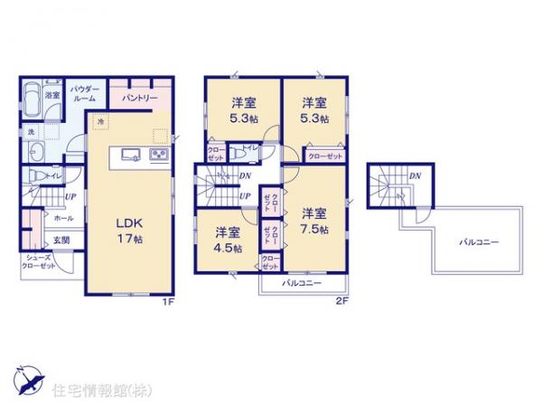 新築戸建 神奈川県相模原市中央区田名2646 JR横浜線橋本駅 3,680万円