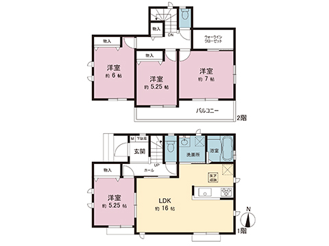 新築戸建 町田市本町田 小田急線玉川学園前駅 4,390万円