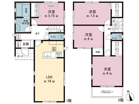 中古戸建 川越市郭町２丁目 西武新宿線本川越駅 3,280万円