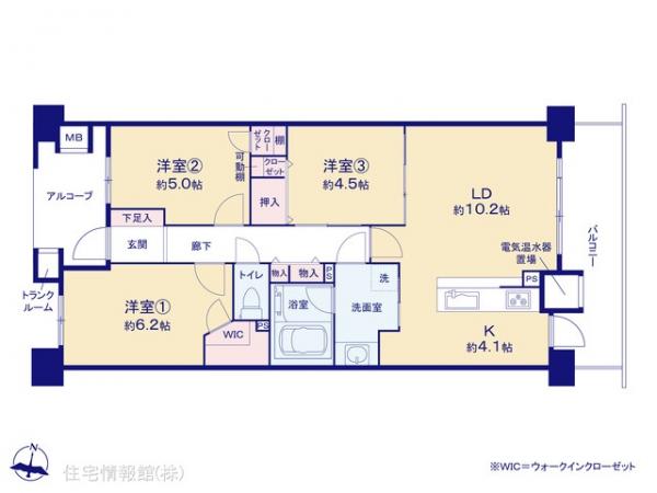 中古マンション 神奈川県横浜市金沢区六浦１丁目11-18 京急本線金沢八景駅 4,390万円