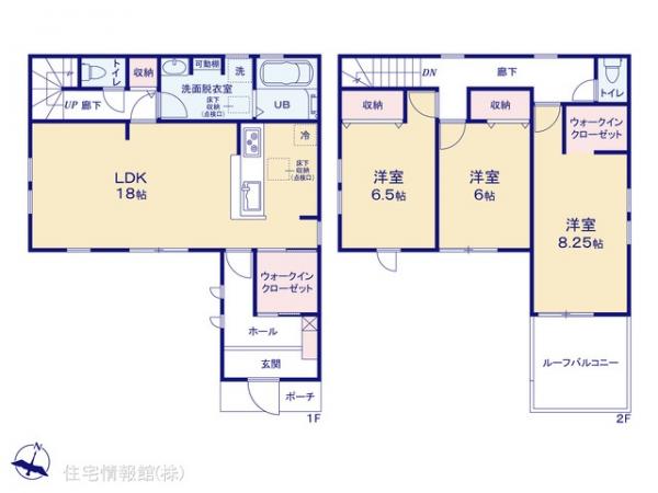 新築戸建 埼玉県富士見市渡戸１丁目3 東武東上線ふじみ野駅 3,980万円