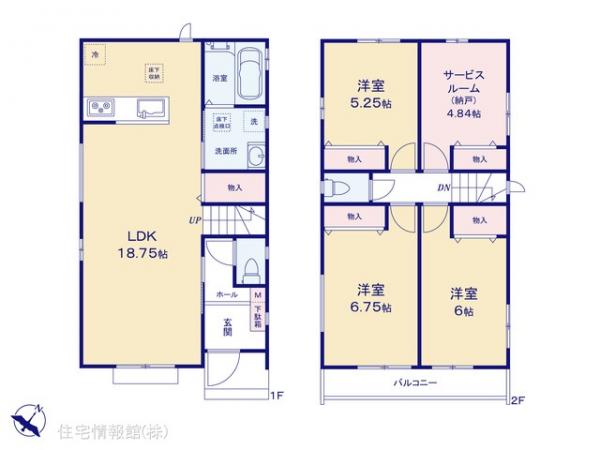 新築戸建 東京都練馬区大泉町２丁目28 西武池袋線石神井公園駅 5,790万円