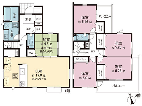 新築戸建 東松山市桜山台 東武東上線高坂駅 3,298万円