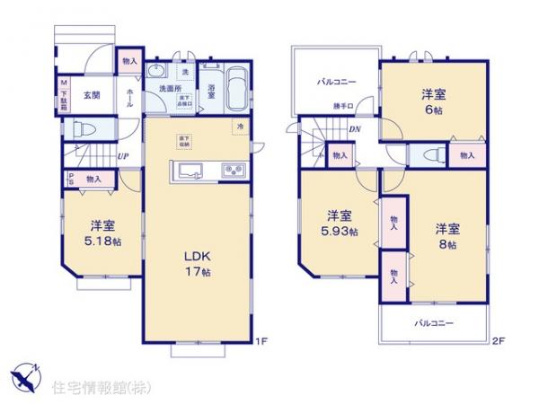 新築戸建 千葉県千葉市稲毛区穴川２丁目11-4 千葉都市モノレール天台駅 5,090万円