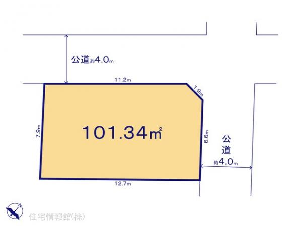 土地 千葉県流山市鰭ケ崎1490-4 JR武蔵野線南流山駅 3,780万円