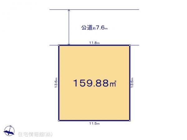 土地 埼玉県草加市新善町325-3 東武伊勢崎線新田駅 3,280万円