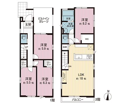 新築戸建 柏市あけぼの３丁目 千代田常磐線柏駅 4,598万円