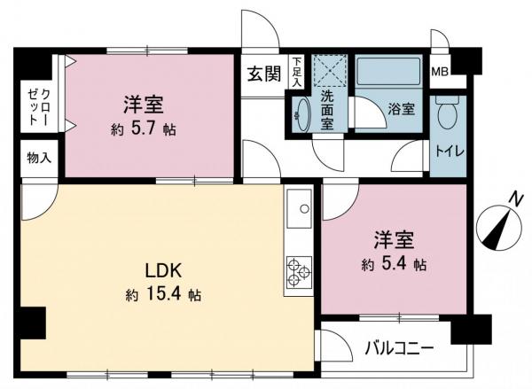 中古マンション 相模原市中央区上溝３丁目 JR相模線上溝駅 1,490万円