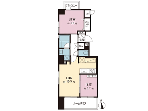 中古マンション 小金井市本町１丁目 JR中央線武蔵小金井駅 4,999万円