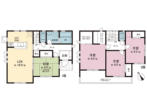 新築戸建 宇都宮市細谷町 東武宇都宮線東武宇都宮駅 3,090万円