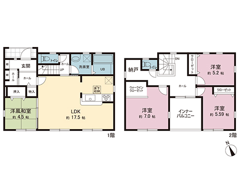 新築戸建 宇都宮市緑３丁目 東武宇都宮線江曽島駅 2,990万円