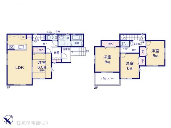 新築戸建 神奈川県横浜市旭区上川井町715 JR横浜線長津田駅 4,490万円