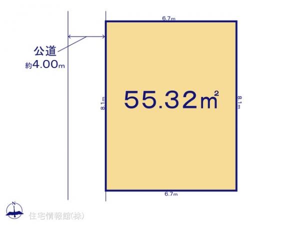 土地 東京都練馬区西大泉３丁目32-3 西武池袋線大泉学園駅 1,680万円