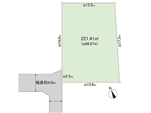 土地 宇都宮市鶴田町 東武宇都宮線東武宇都宮駅 950万円