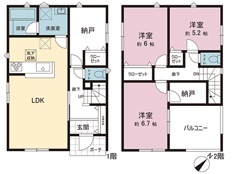 新築戸建 三浦市南下浦町上宮田 京急久里浜線三浦海岸駅 3,580万円
