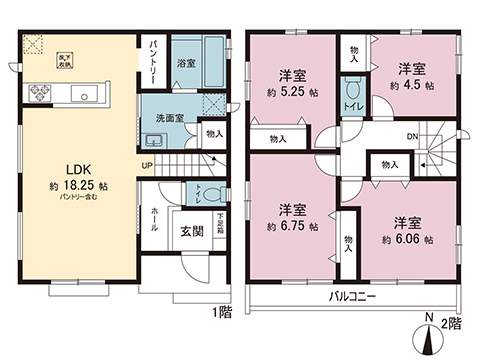 新築戸建 千葉市中央区蘇我５丁目 JR京葉線蘇我駅 4,990万円