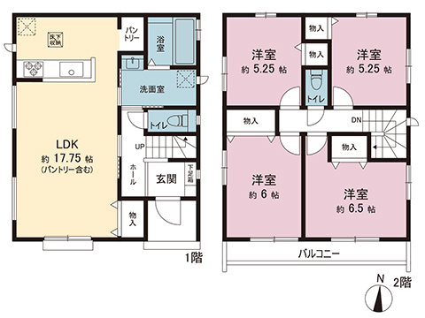 新築戸建 千葉市中央区蘇我５丁目 JR京葉線蘇我駅 4,790万円