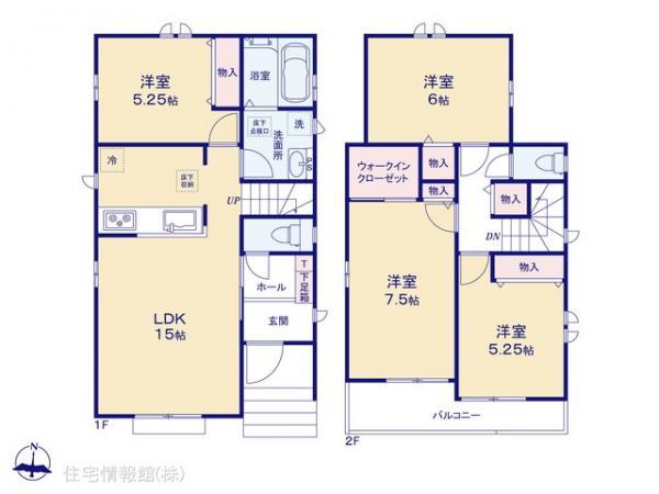 新築戸建 埼玉県新座市石神４丁目6 西武池袋線東久留米駅 3,390万円