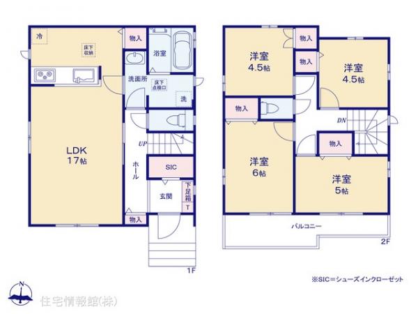 新築戸建 埼玉県新座市石神４丁目6 西武池袋線東久留米駅 3,690万円