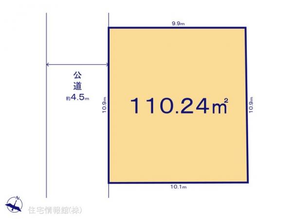 土地 東京都清瀬市下清戸５丁目837-20 西武池袋線清瀬駅 2,399万円