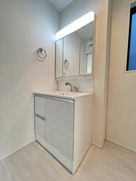 春日部市米島6期　戸建 洗面化粧台