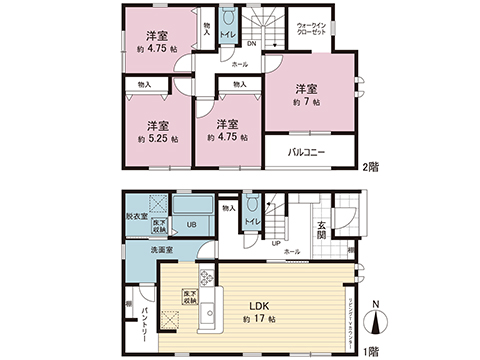新築戸建 幸手市大字千塚 東武日光線幸手駅 2,780万円
