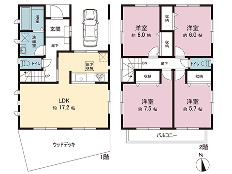 中古戸建 横須賀市岩戸１丁目 京急久里浜線北久里浜駅 2,680万円