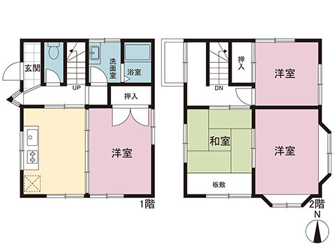 中古戸建 横須賀市津久井５丁目 京急久里浜線京急長沢駅 1,230万円