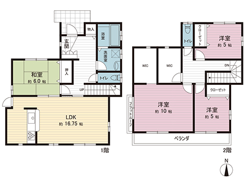 中古戸建 宇都宮市西川田本町４丁目 東武宇都宮線西川田駅 1,999万円