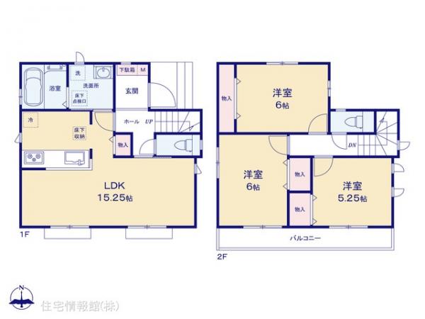 新築戸建 東京都八王子市散田町２丁目26-2 JR中央線西八王子駅 3,790万円