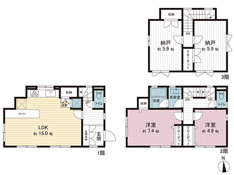 中古戸建 横浜市保土ケ谷区常盤台 相鉄本線和田町駅 4,780万円