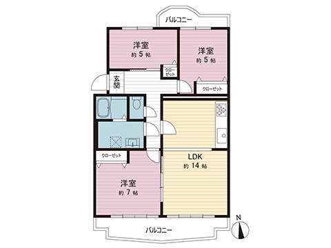 中古マンション 相模原市緑区元橋本町 JR横浜線相原駅 1,497万円
