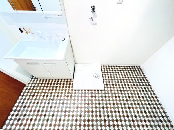 相模原富士マンションB 脱衣所