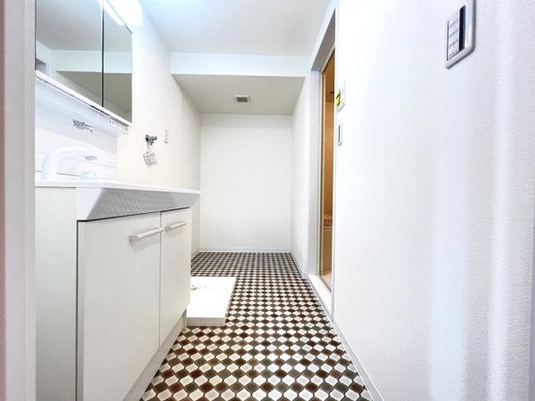 相模原富士マンションB 脱衣所